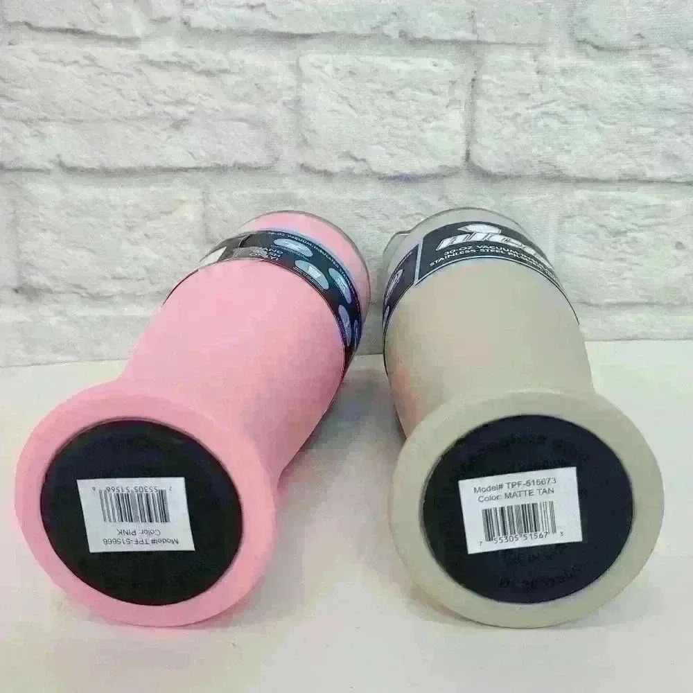 2 Nice 30 oz Vacuum-Insulated Stainless-Steel Pilsner Tumbler - Picture 8 of 10